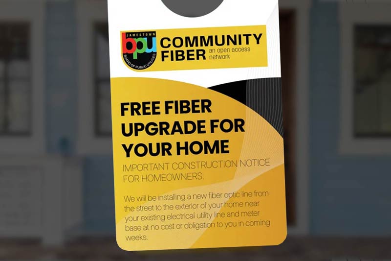 Jamestown’s Community Fiber Network Moves Into the Next Phase With Neighborhood Fiber Installations